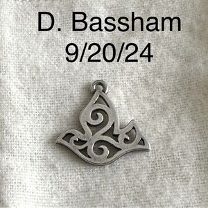 James Avery RETIRED Adorned Dove charm